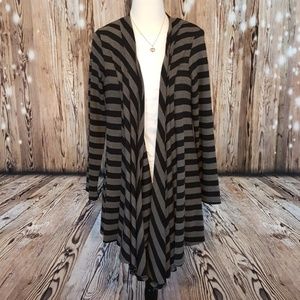 Maria Gabrielle striped cardigan